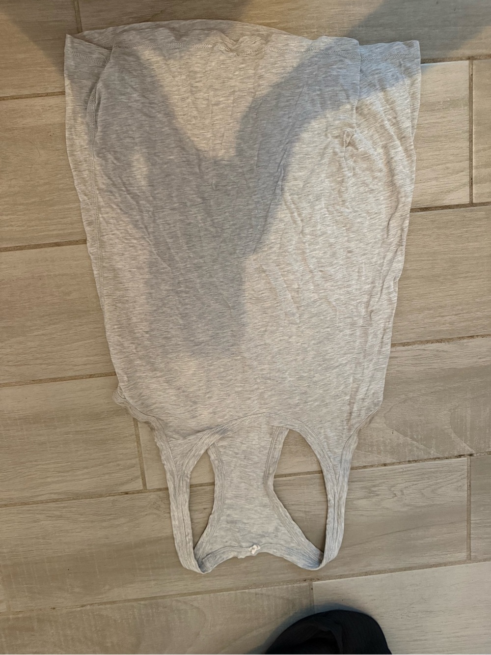 lululemon athletica Light Gray Tank Top